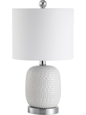 Tucker Table Lamp White