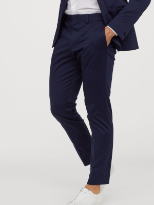 Skinny Fit Suit Pants