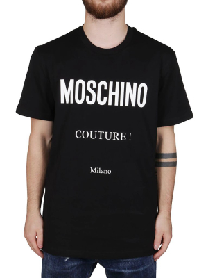 Moschino Logo Crewneck T-shirt