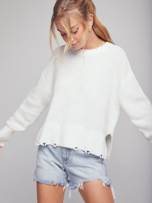 Olga Pullover Sweater - Infinity