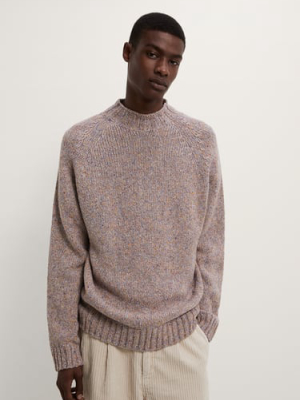 Colored Textured Sweater