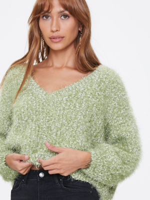 Fuzzy Chenille Sweater