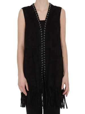 Golden Goose Deluxe Brand Fringed Vest