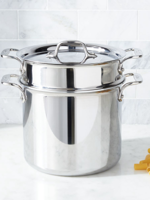 All-clad ® D3 Stainless Steel 7-qt. Pasta Pentola With Insert And Lid