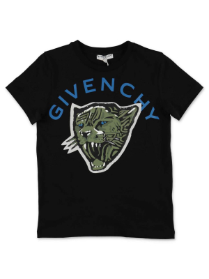 Givenchy Kids Graphic Logo Print T-shirt