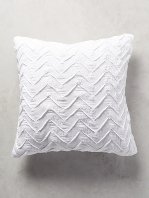 Textured Chevron Euro Sham