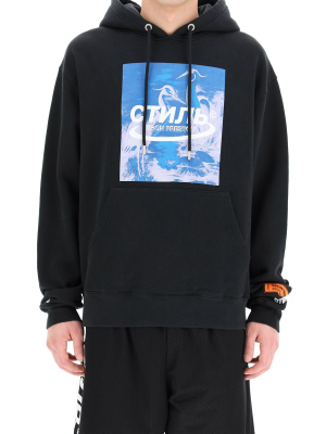 Heron Preston Graphic Printed Hoodie