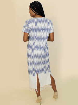 Neoma Blue Kaftan