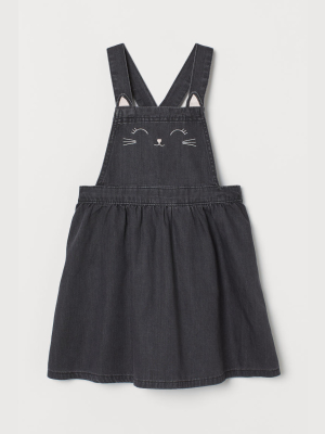 Denim Overall Dress