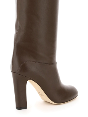 Paris Texas Knee-high Heeled Boots