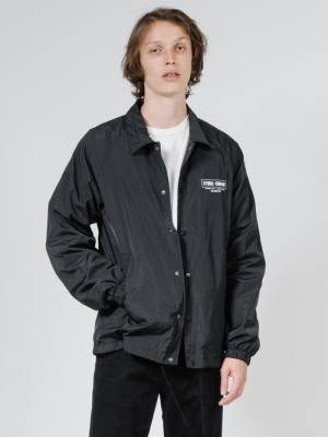 Thrills Garage Coaches Jacket - Black