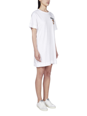 Moschino Teddy Crewneck T-shirt Dress