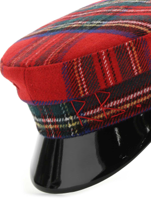 Ruslan Baginskiy Tartan Baker Boy Cap