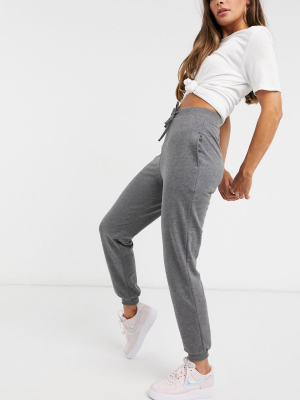 Asos Design Basic Jogger With Tie