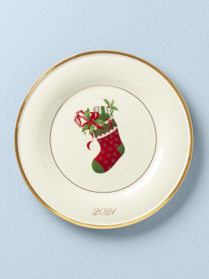 2021 Stocking Annual Accent Plate