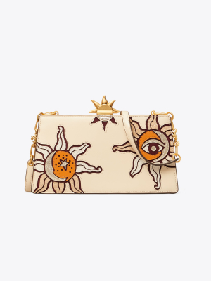 Frame Sun Appliqué Mini Crossbody