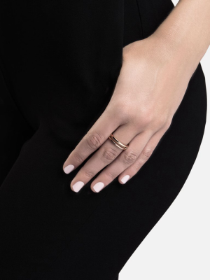 Split Layer Ring, Rose