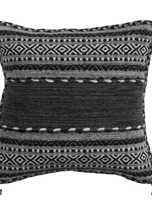 Trenza Charcoal Pillow