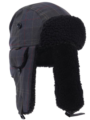 Darwen Wax Tartan Trapper Hat