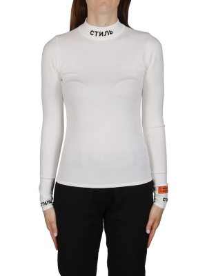 Heron Preston Turtleneck Knitted Jumper