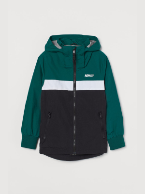 Fleece-lined Windbreaker