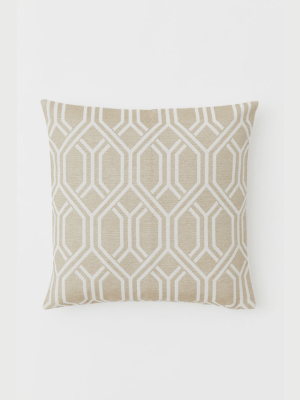 Jacquard-weave Cushion Cover