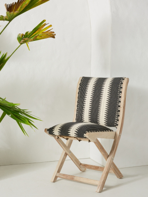 Suren-striped Terai Folding Chair