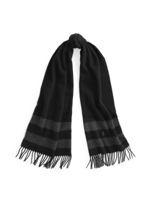 Fringe Wool Scarf