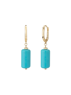 Tara Turquoise Drop Earrings