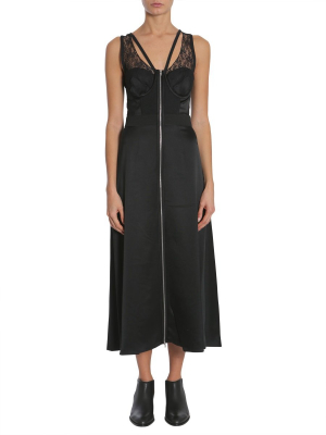 Alexander Wang Zip Front Midi Dress