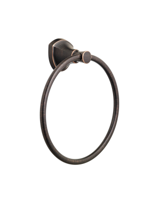 American Standard 7722.190 Estate 7" Towel Ring - Legacy Bronze