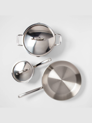 5pc Stainless Steel Cookware Set - Made By Design™