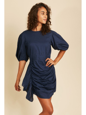 Pia Dress | Navy