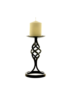 Dryad 4 Strand Candlestick Medium Black