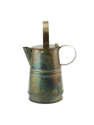 Stonebriar Rustic Farmhouse Metal Pitcher