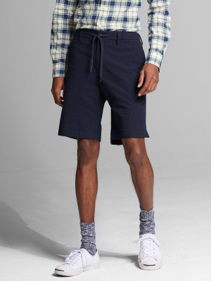 10" Italian Traveler Short In Navy