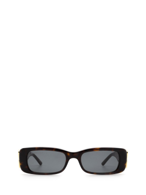 Balenciaga Eyewear Rectangular Frame Sunglasses