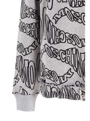 Moschino All Over Logo Sweatshirt