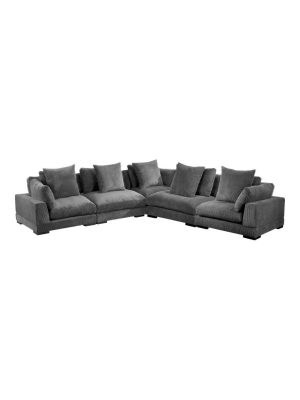 Tumble Classic L Modular Sectional Charcoal