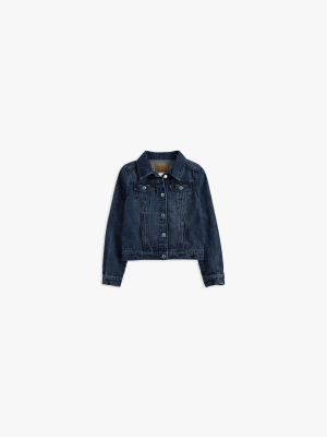 Little Girls 4-6x Trucker Jacket