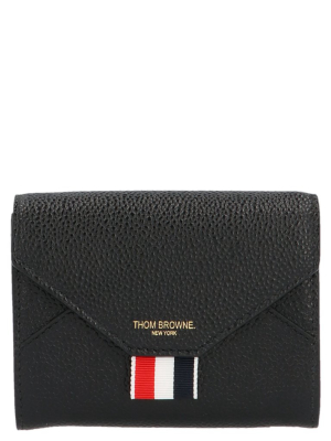 Thom Browne Pebbled Envelope Chain Wallet