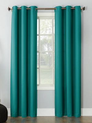 Montego Casual Grommet Top Curtain Panel - No. 918