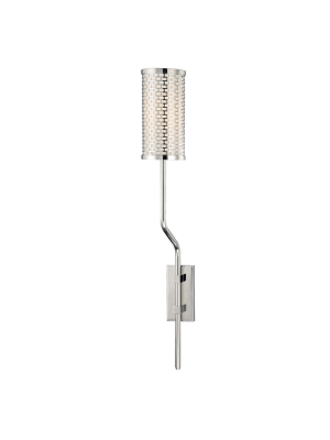 Hudson Valley Lighting Hugo Sconce - Polished Nickel