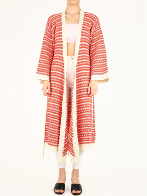 Alanui Desert Summer Knit Kimono