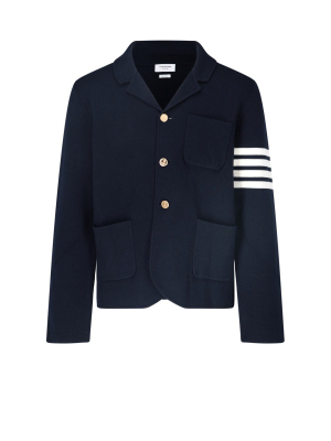 Thom Browne 4-bar Knitted Blazer