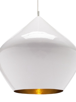 Beat Light Stout Pendant - White