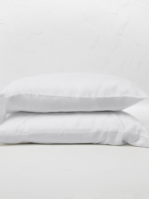 400 Thread Count Lyocell Solid Pillowcase Set - Casaluna™