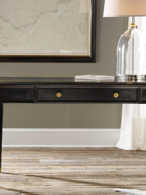 Ebonized Classical Writing Table