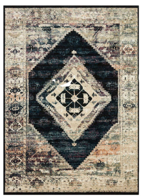 Loloi Jasmine Rug - Ink/multi