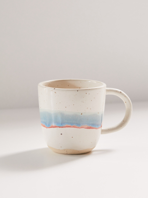 Soft Stripe Ceramic Mug